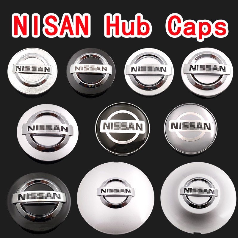 Multi Essential 4 Pcs 54MM 58MM 60MM Wheel Center Caps Emblems Rim Hub CapsTyre Decoration Badges Logo Fit NISSAN X-T... - Image 5