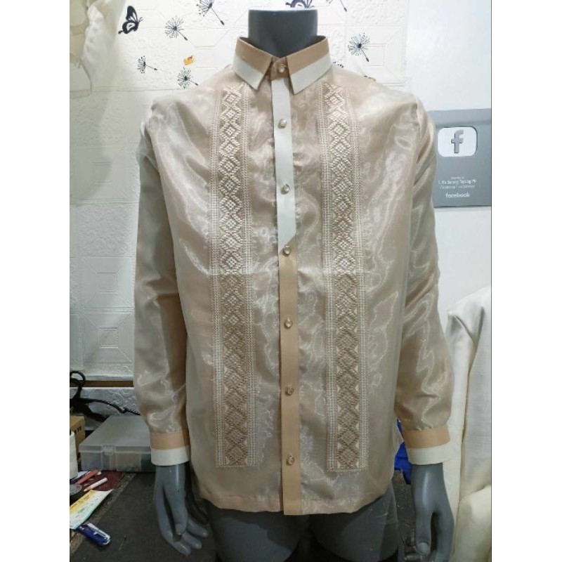 Full open Modern Barong Tagalog