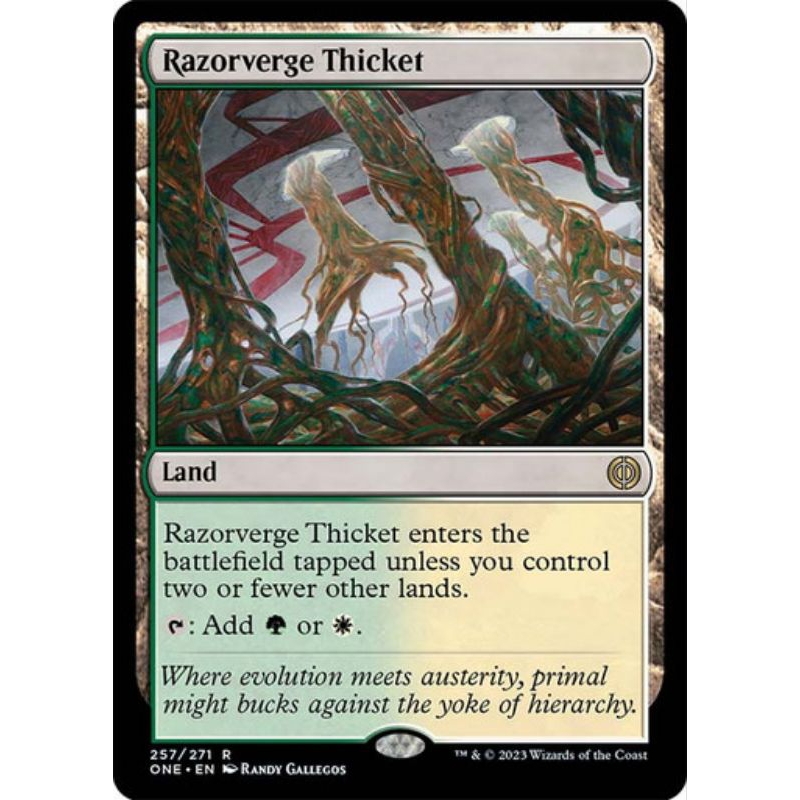 Razorverge Thicket - ONE - - MTG Cards