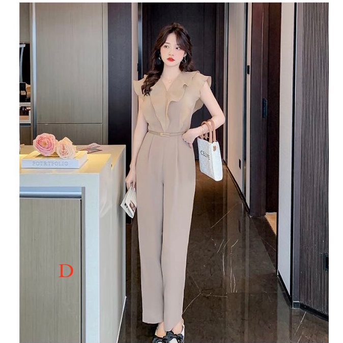 Solid jumpsuit casual style fashion formal jumpsuit