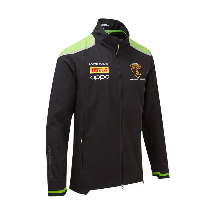 Automobili Lamborghini Squadra Corse Team Softshell Jacket in Size MEDIUM | RBN Racing Merchandise