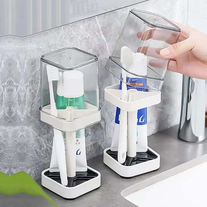 Cup Convenient Toothbrush Holder Simple Toilet Countertop Accessories Essential Accessories Bathroom