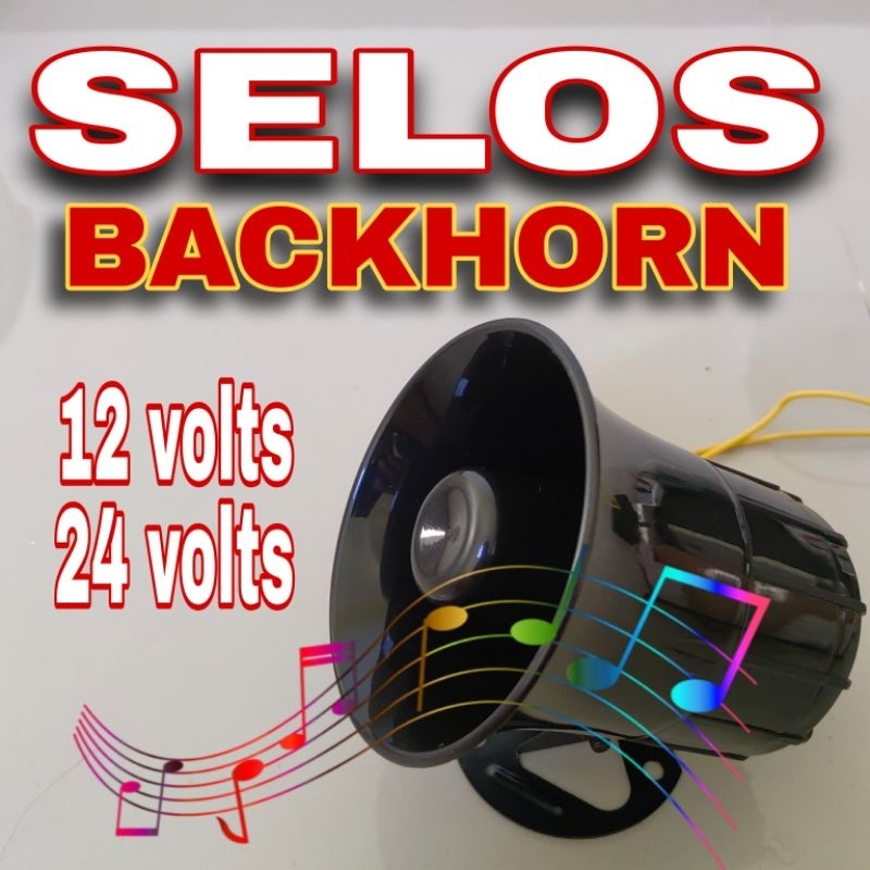 SELOS BACKHORN 12/24 AUTOVOLT horn kereta