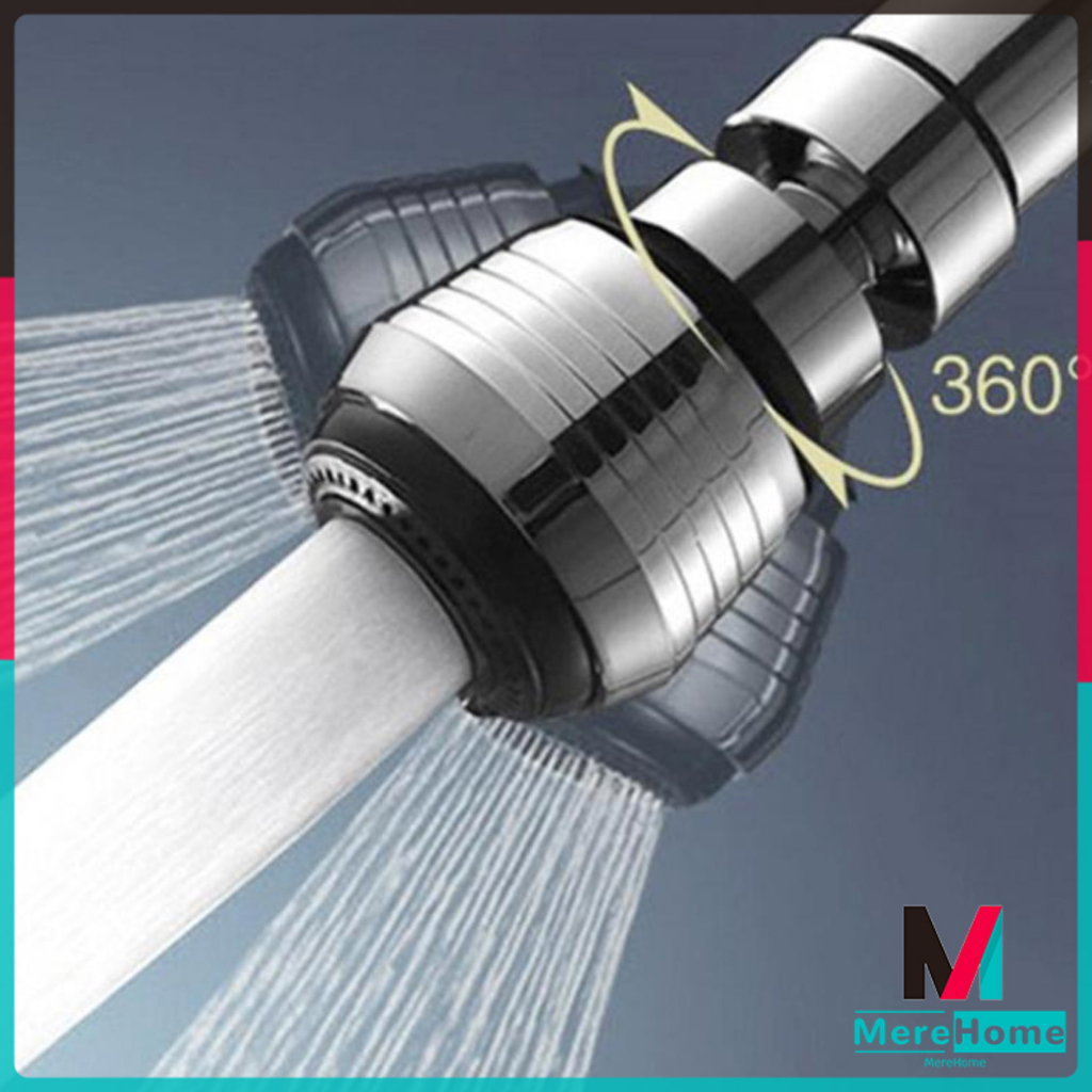 360 Degree Water Saving Tap Adjustable Water Filter Diffuser Shower Nozzle Faucet Connector