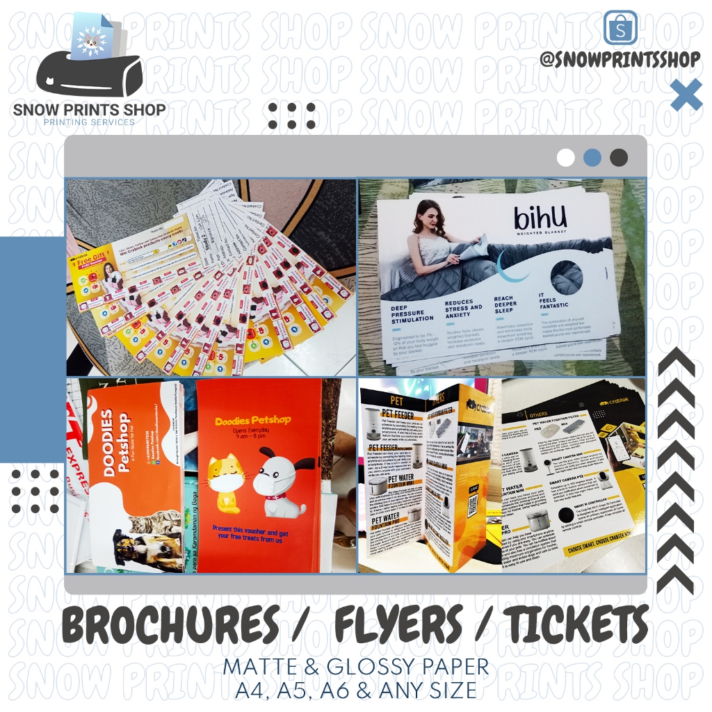 Customize / Personalized Flyers, Brochure, Ticket, Raffle, Coupons, Vouchers, leaflet