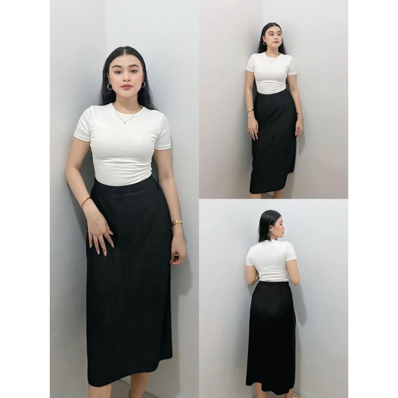 Midi Electric Fleets Skirt | Freesize | Annph