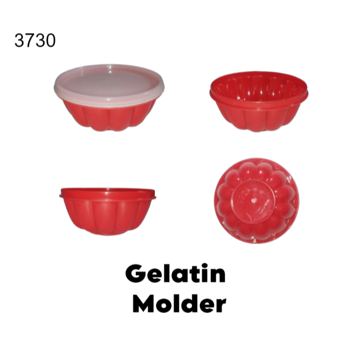 Plastic 3730 GELATIN MOLD / Cooking Baking Desserts Cake Jello Jelly Gulaman Cathedral Cake