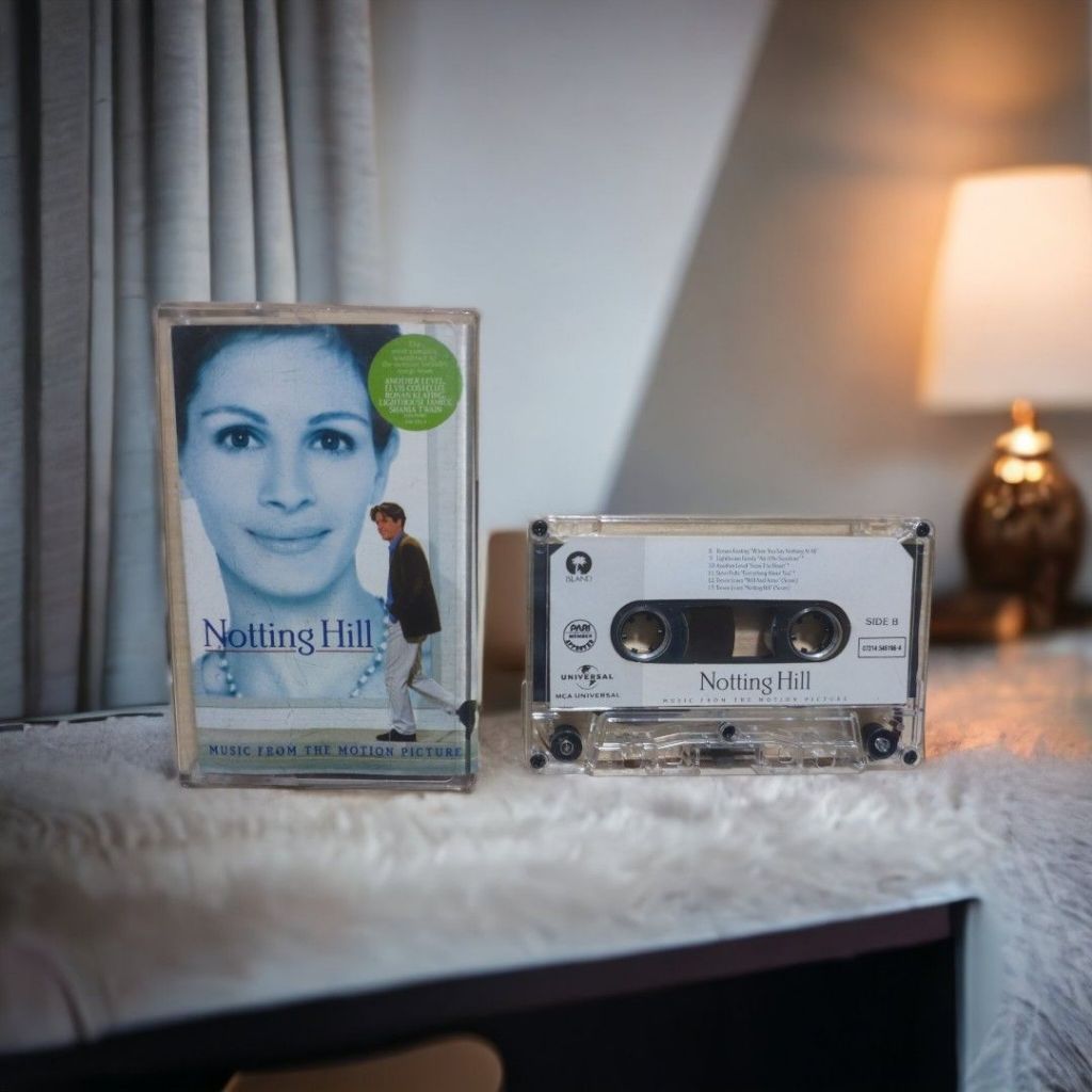 Notting Hill Julia Roberts vintage cassette tape with inlay