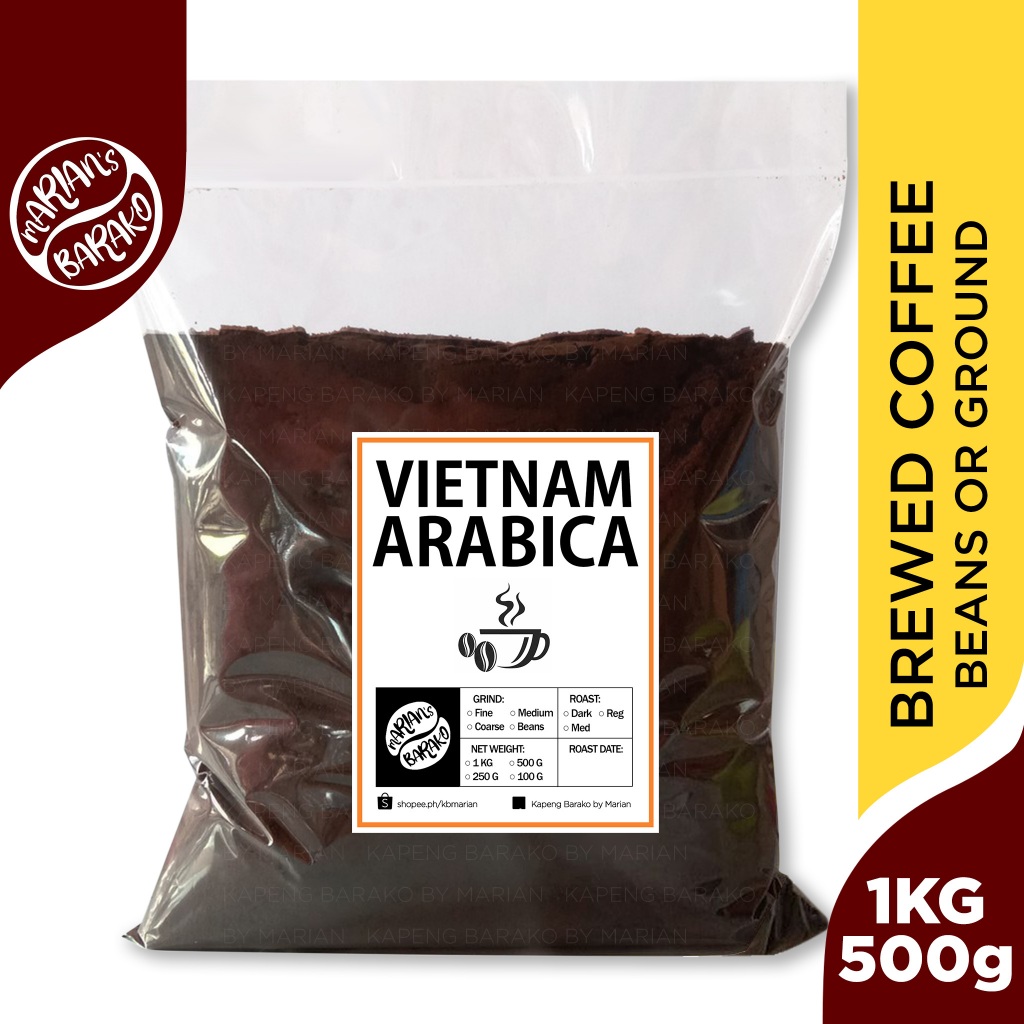 [KBM] Authentic Vietnam Arabica Coffee (1KG/500G) [Kapeng Barako by Marian] Vietnam Coffee Arabica Bean