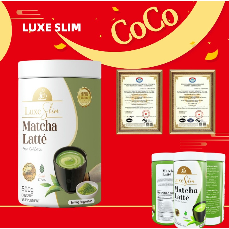 Luxe slim Half Kilo Macc Decaf Slimming Coffeelow-Calorie Anti-aging Promotes weight loss and burns