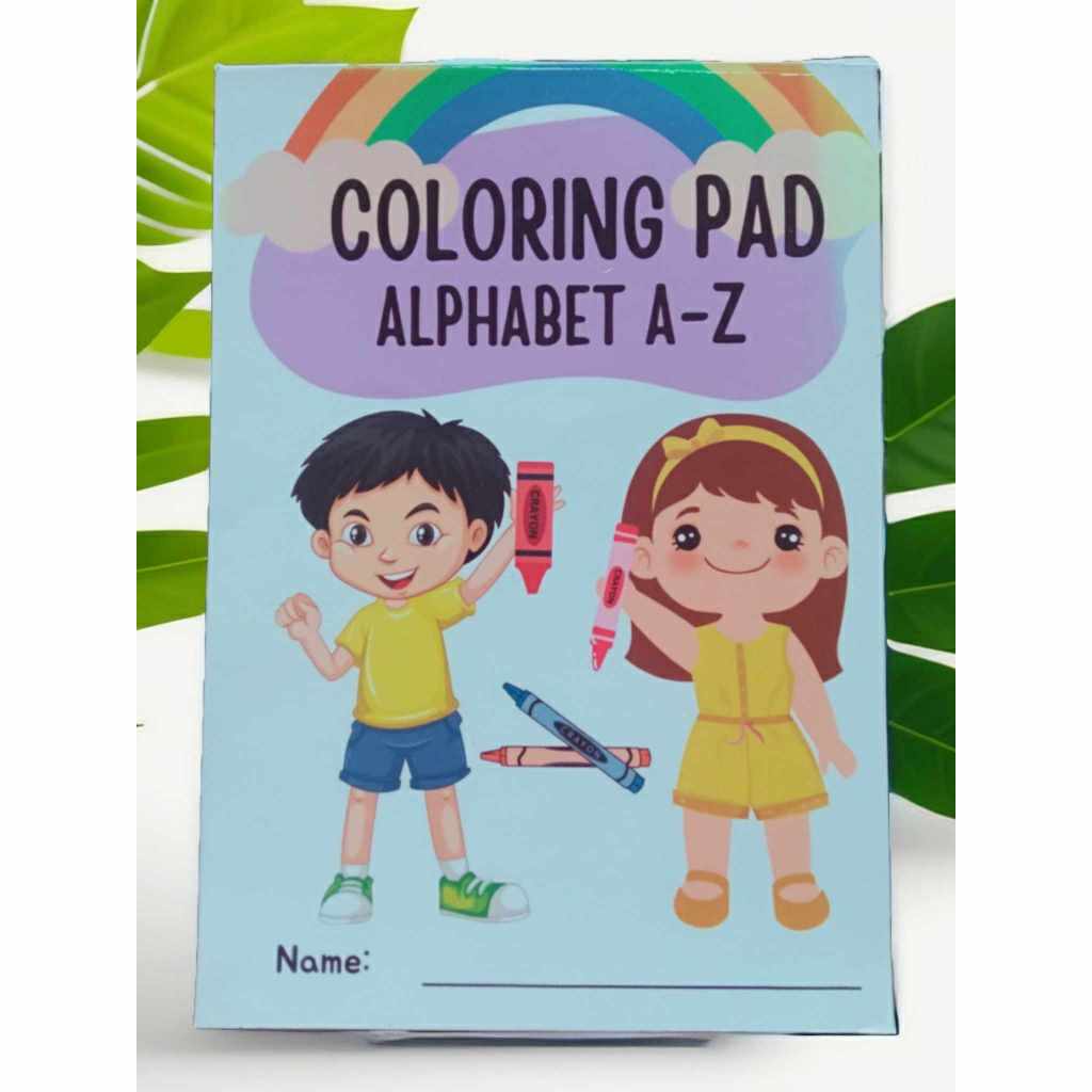 Coloring Pad - Alphabet A-Z Kids Activities, Watch their Artistic Skills Soar! Ages 1-5 years old. I