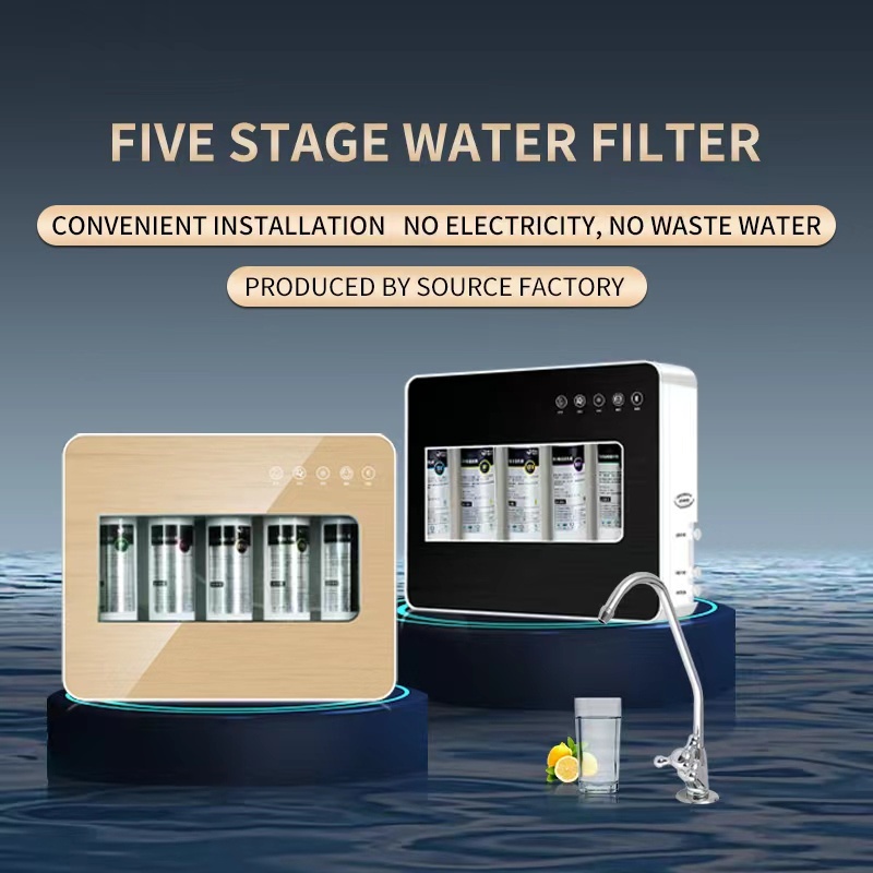 5 Stage Water Filter Air Alkaline Reverse Home Drinking System Water Purifier