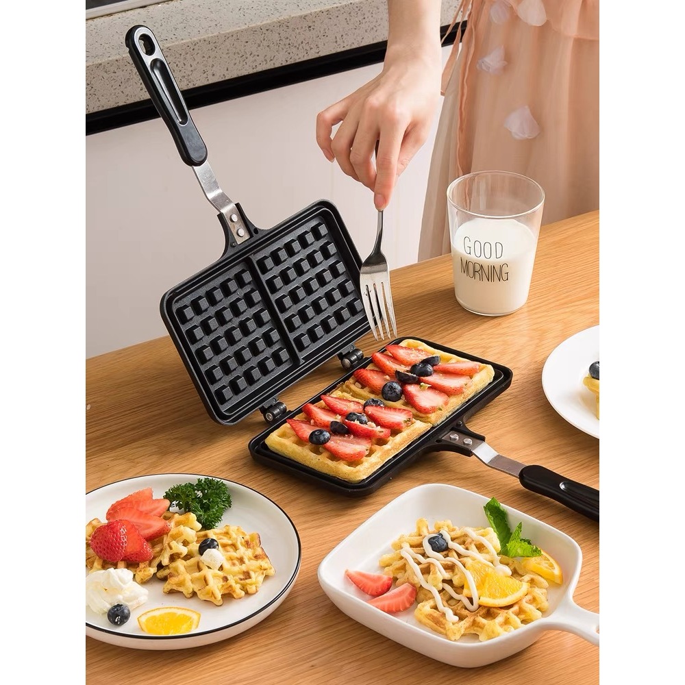 Lucky9 Waffle Makers Heavy Duty Electric Waffle Maker Large Size 1500W Temperature Adjustable Nonst