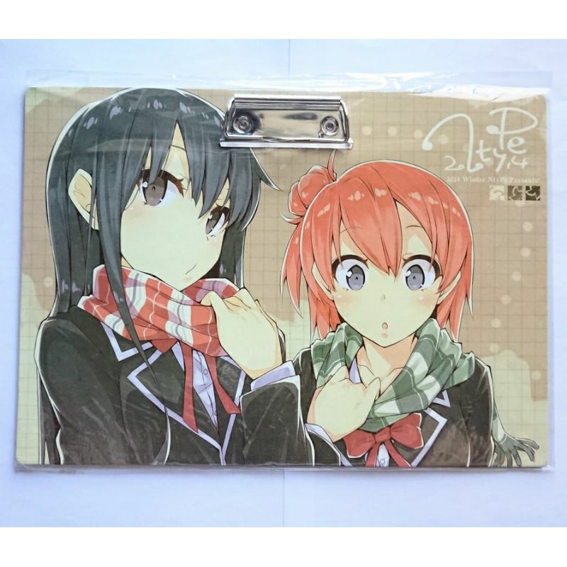 Oregairu Clipboard yukina & yui - Official "my teen romantic comedy snafu" anime merch japan comiket