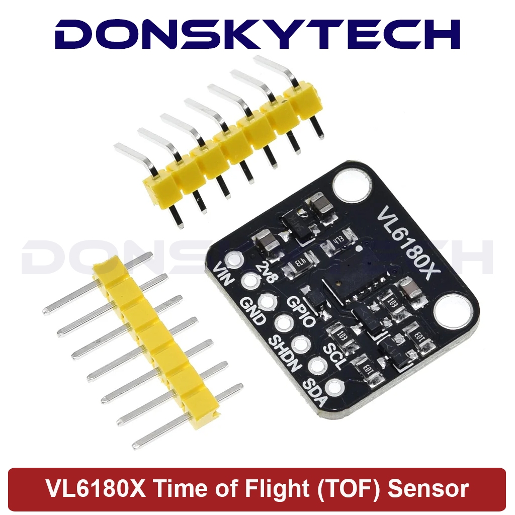 VL6180X VL6180 Time of Flight (TOF) Sensor Range Finder Optical Ranging Sensor Module for Arduino