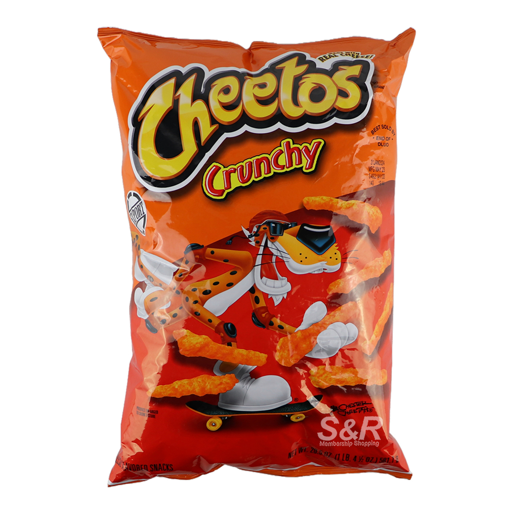 Cheetos Crunchy 581.1g Cheese Flavored Snack