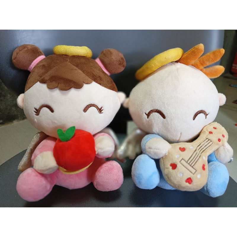 Authentic Angel Couple Plush Toy Bundle Stuffed Toy from Japan