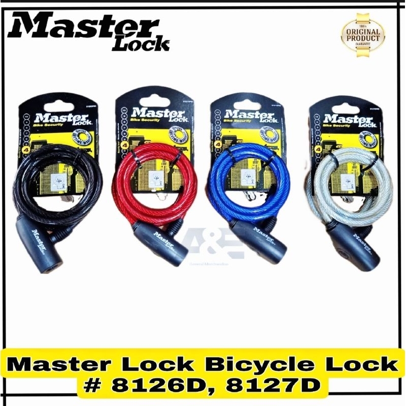 Master Lock Bike Lock 8126-D , 8127-D