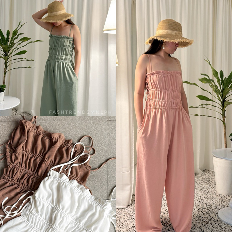 BANGKOK PREMIUM WIDELEG JUMPSUIT | REGULAR TO PLUS SIZE