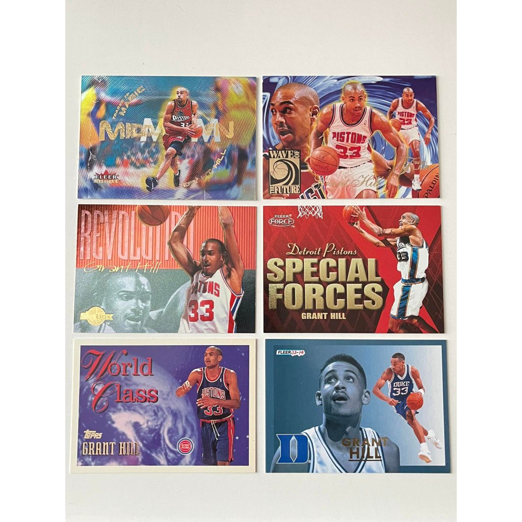 [4th Card only] GRANT HILL 1999 Fleer FORCE SPECIAL FORCES NBA Cards Collections 1 Card Only