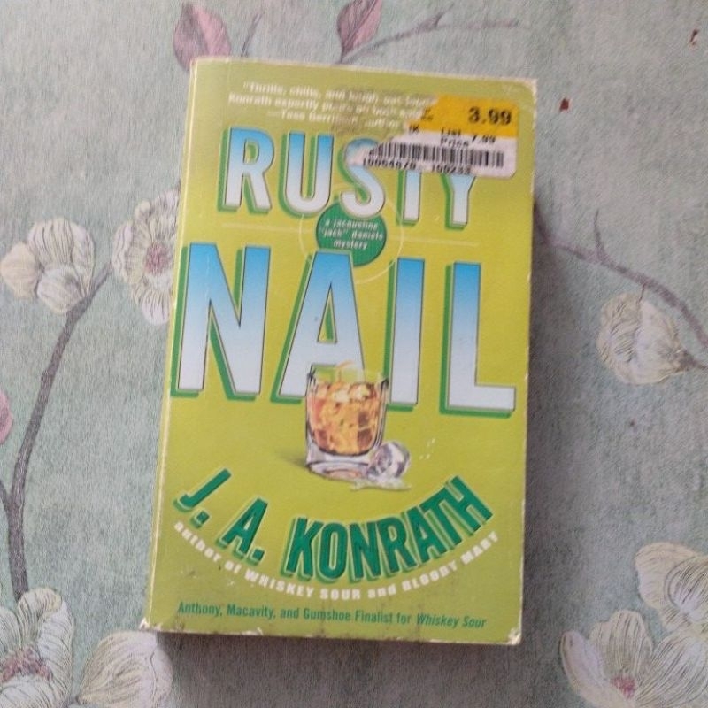 Rusty Nail by J. A. Konrath ( PAPER BACK, PRE-LOVED)