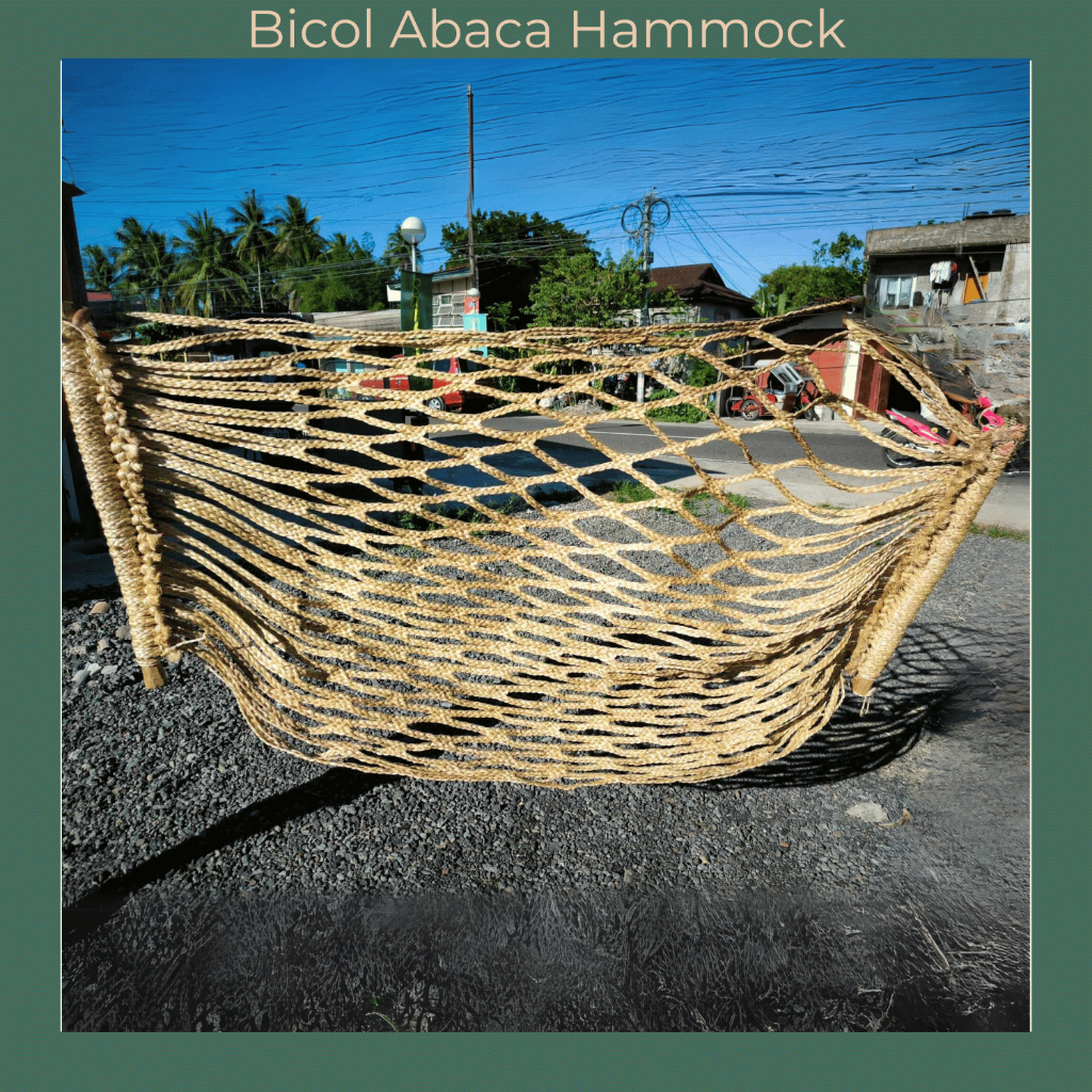 Eco-Friendly Bicol Abaca Fiber Hammock - 100% Natural, Handcrafted | Cozycorner