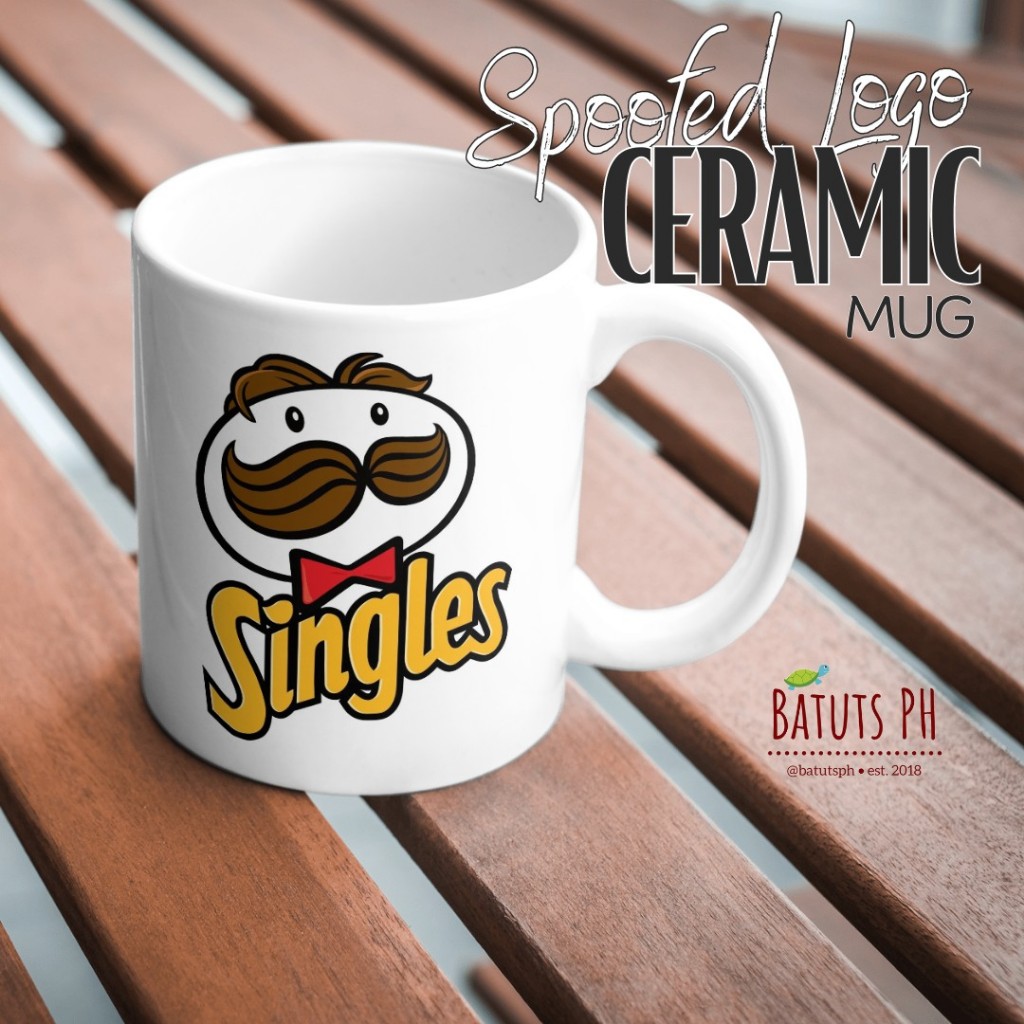 BatutsPh - Ceramic White Mug Logo Parody | Give aways or Essentials