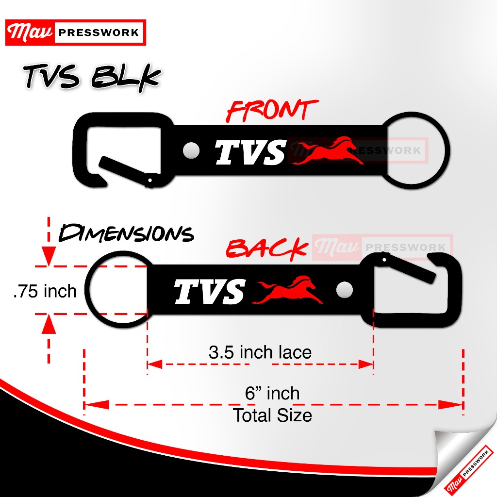 TVS Motor Keylace / Keychain / Keyholder / Lace