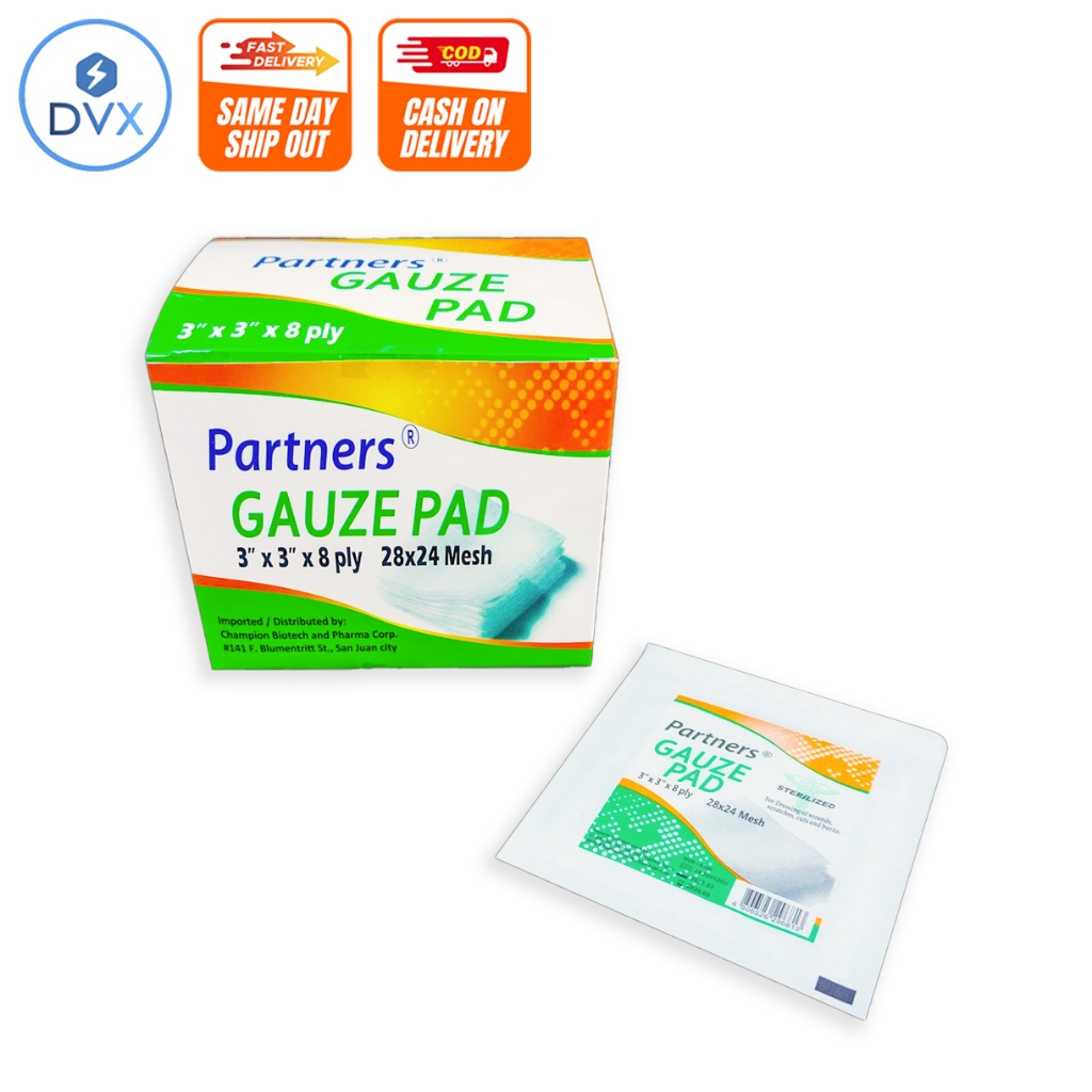 DVX 2pcs Gauze Pad - ply Mesh First Aid Kit Supply 493 hospital emergency clinic wound dressing