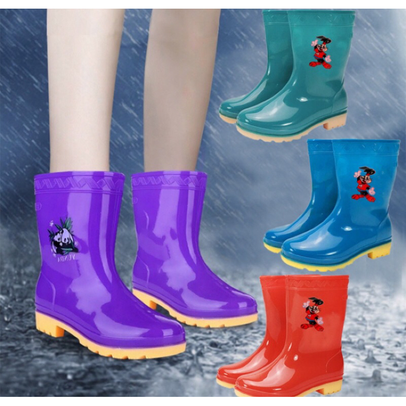 New RainBoots For Kids Rubber