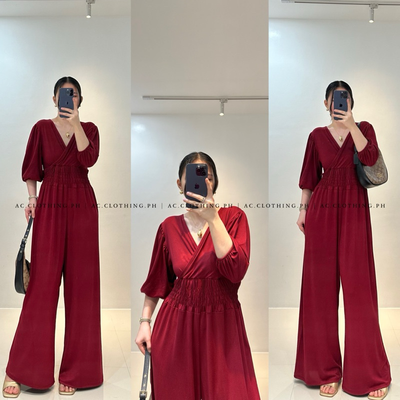 ALMIRA PLAIN JUMPSUIT