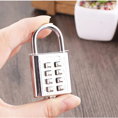 Merchandise.Ph Mechanical password padlock Travel Luggage Lock Digit Combination Lock