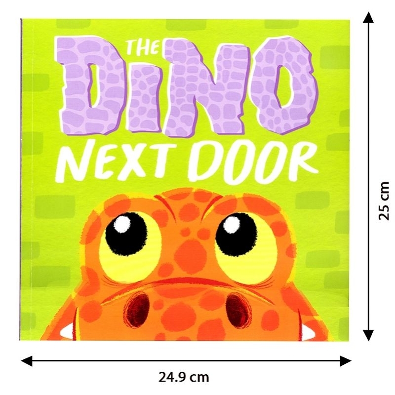 THE DINO NEXT DOOR Picture Flats Story Book
