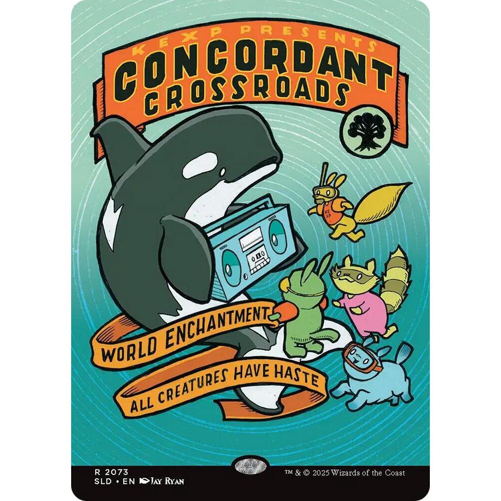Concordant Crossroads (2073) - Secret Lair Drop Series (SLD) - GREEN