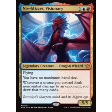 Niv-Mizzet, Visionary - Foundations (FDN) Mythic