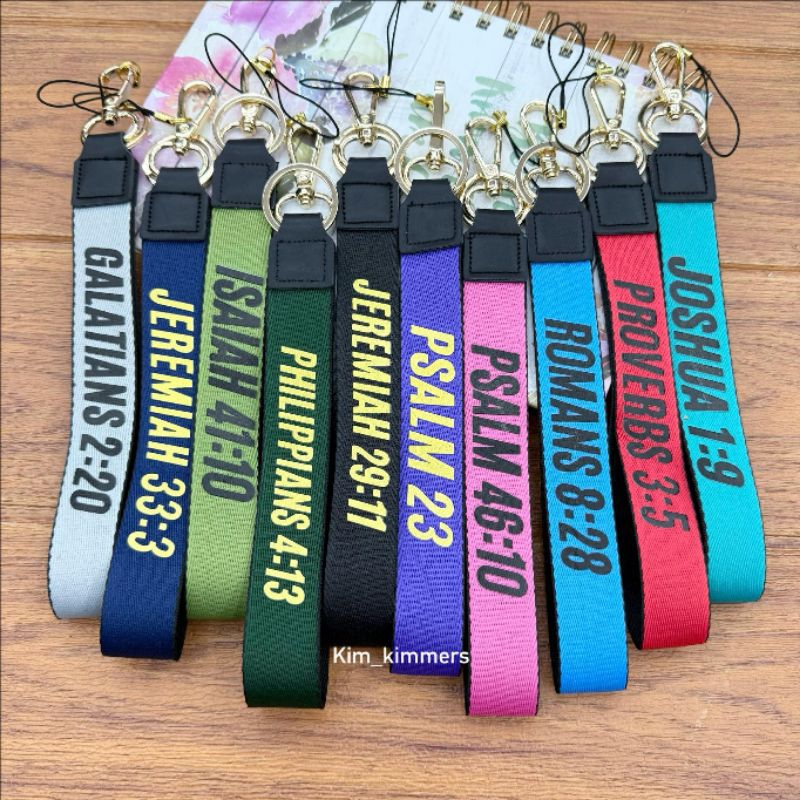Faith Keychain Bible Verse Keyholder Christian Merchandise Keychain merch keyholder for Keys