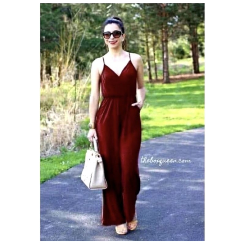Yco korean plain Jumpsuit pants Summer Jumpsuit Cotton jumpsuit 01