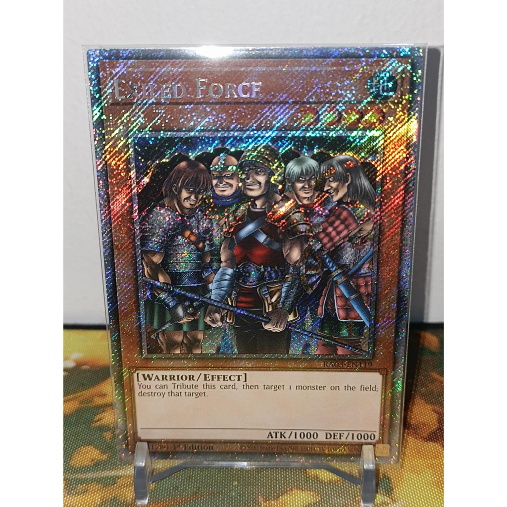 Exiled Force | RA03-EN119 | Platinum Secret