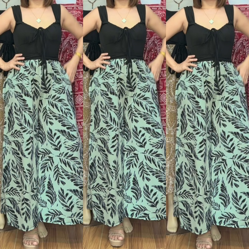 JXC Gretchen Jumpsuit for Women Jumpsuit Woman Cotton Sleeveless Print