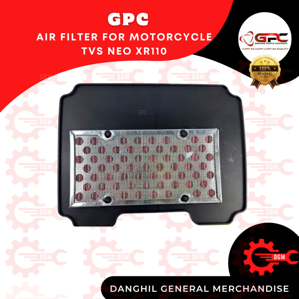 GPC AIR FILTER FOR MOTORCYCLE TVS Neo XR110