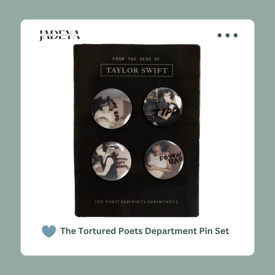 The Tortured Poets Department Pin Set | TTPD | Taylor Swift