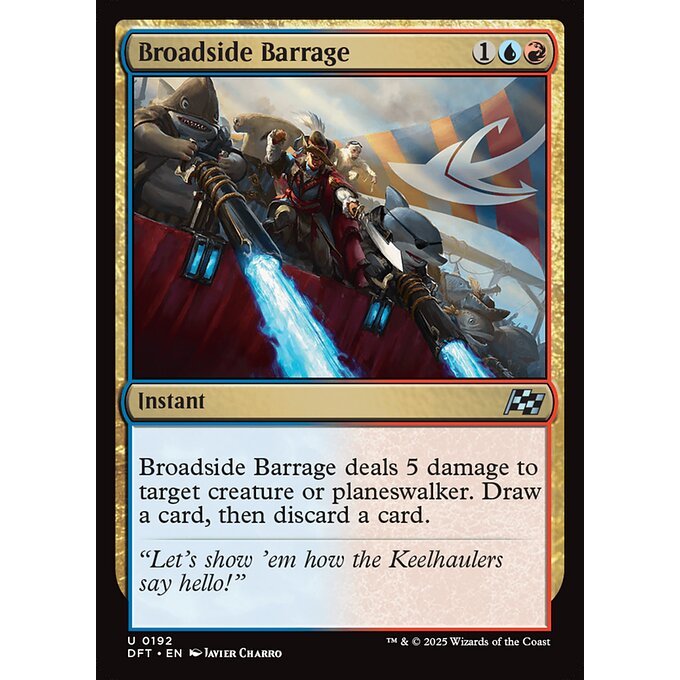MTG Broadside Barrage (DFT) - Non Foil