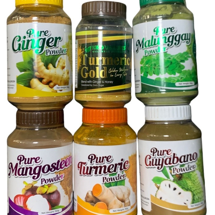 Kind Ventures Wellness Product: All Natural - Pure Guyabano -Malunggay - Mangosteen - Turmeric ..