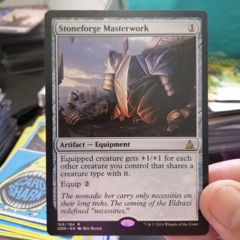 1 PLAYED Stoneforge masterwork OGW MTG card magic the gathering EDH