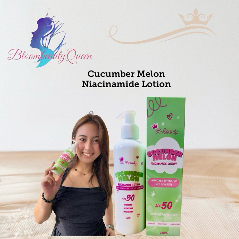 K-Beauty by Meldhen Cucumber Melon Niacinamide Lotion