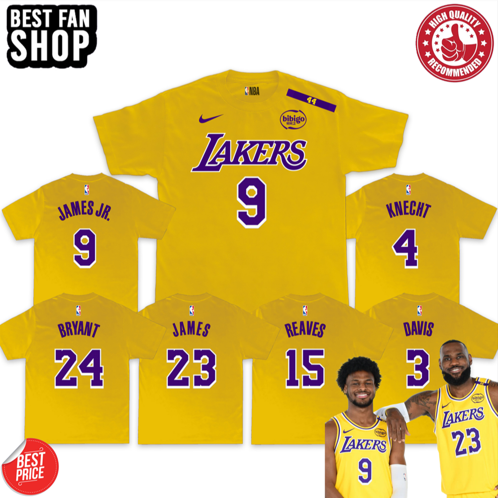 【Updated】LakeShow Lakers 2024 NBA Inspired Jersey Shirts Lebron James Bronny James Anthony Davis