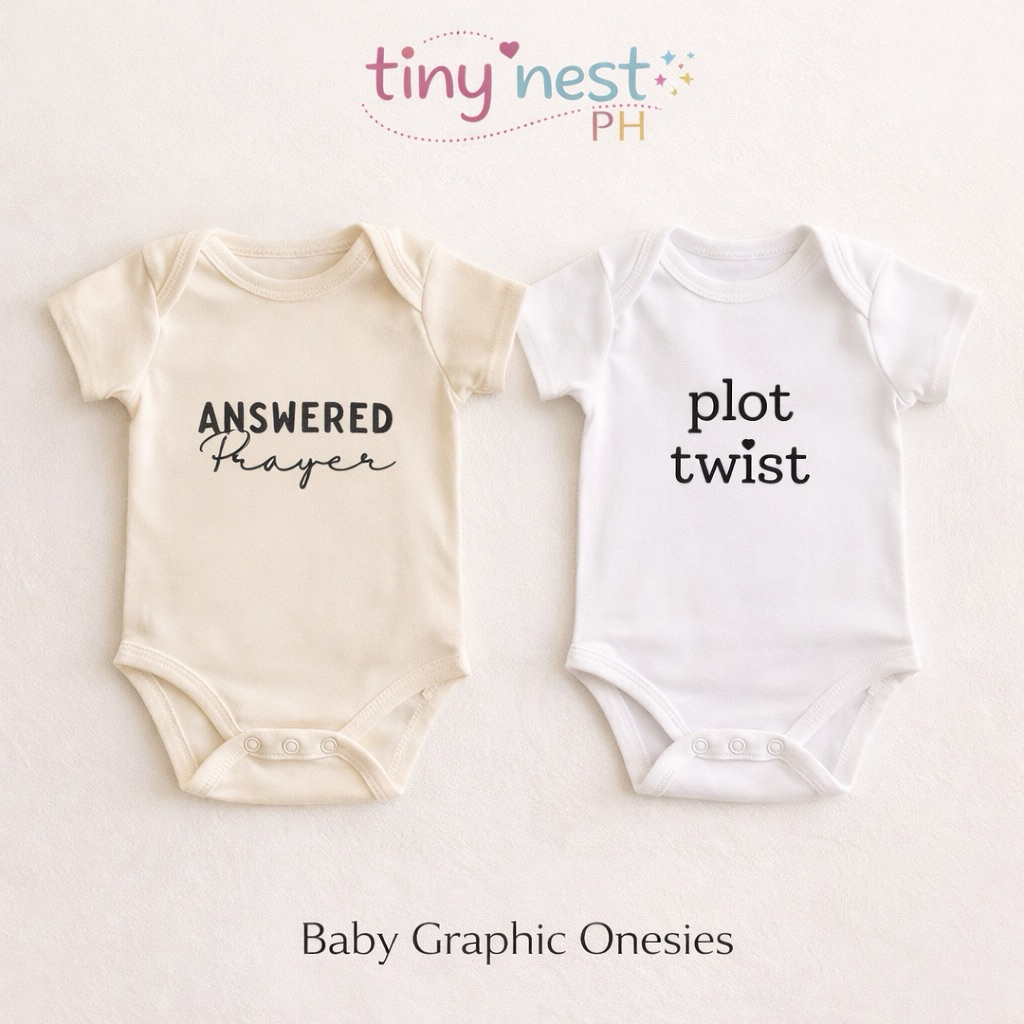 Baby Coming Soon Onesie Answered Prayer Plot Twist Pregnancy Announcement Bodysuit Gender Reveal