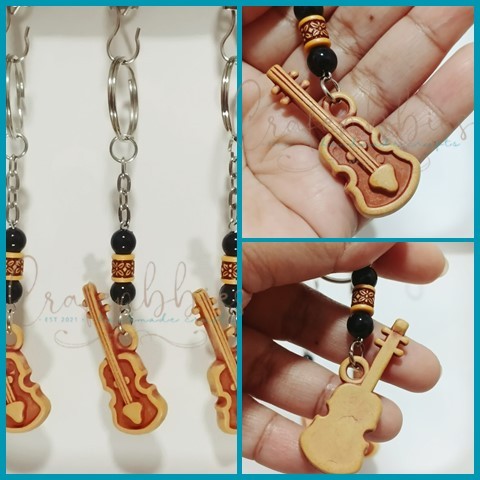 Guitar Keychain for Souvenir and giveaways