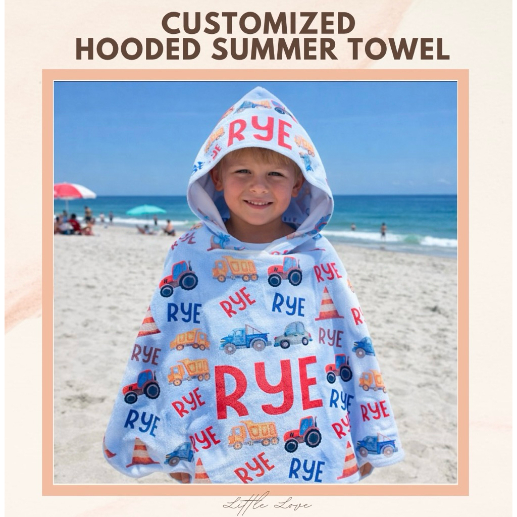 Customized Hooded Summer Towel Design 176-220
