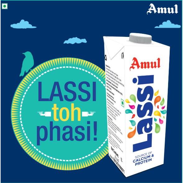 Amul Lassi Drink 1Liter - BIRYANI KING